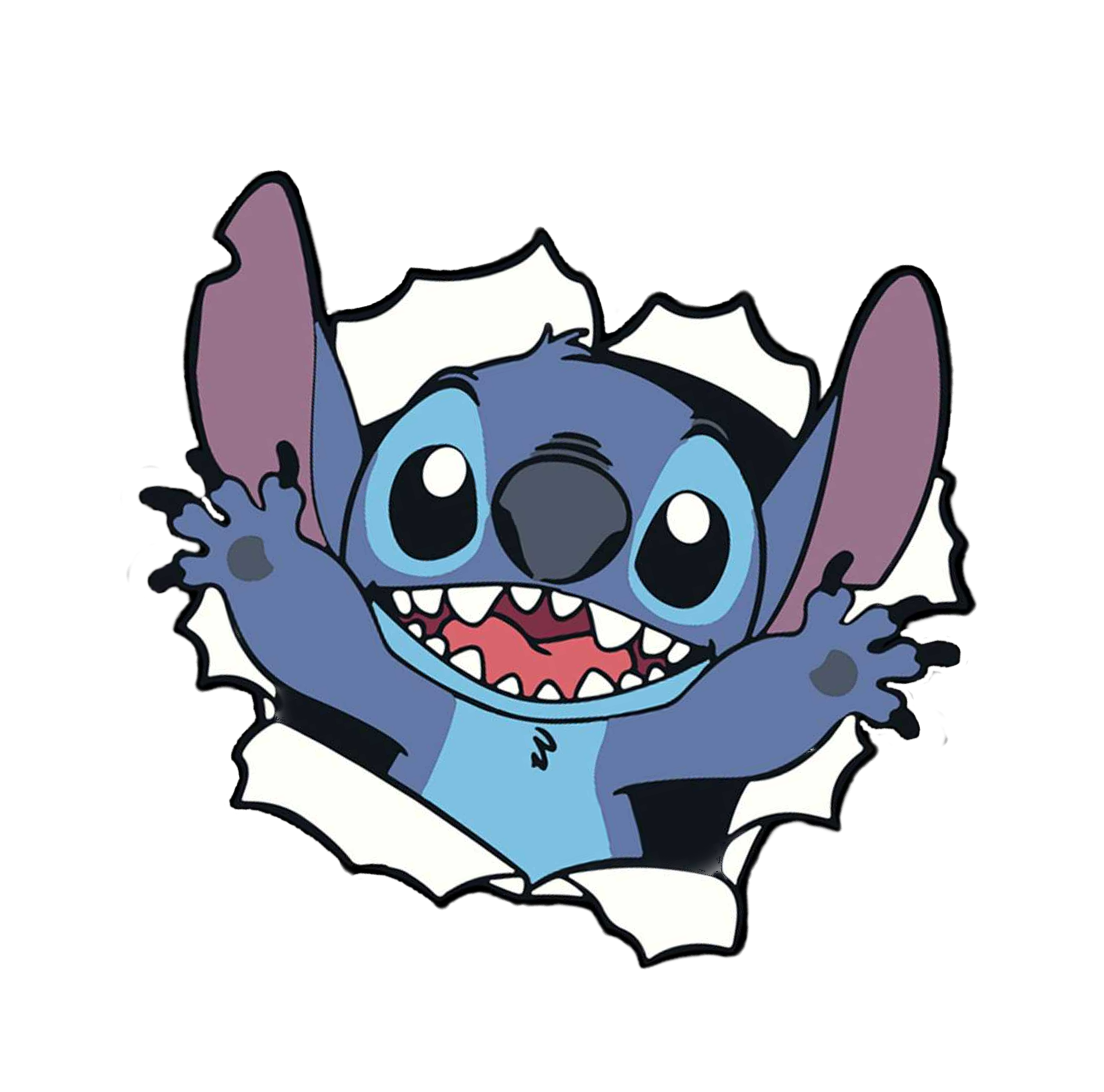 stitch turned